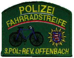 Polizei Fahrradstreife Offenbach